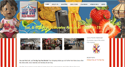 Desktop Screenshot of bigtopfleamarket.com